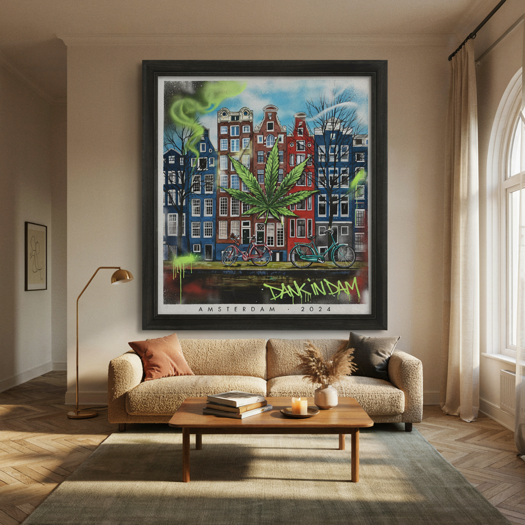 Canal Framed Print